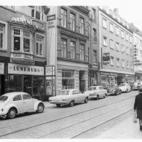 Dänische Straße Waffengeschäft Lüneburg 1970