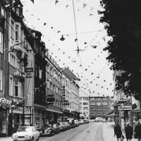 Die Dänische Straße zur Kieler Woche 1970